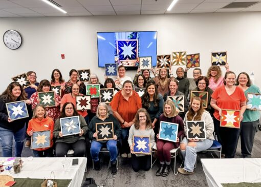 Winter Wooden Barn Quilt - Monday, February 24th - Image 6