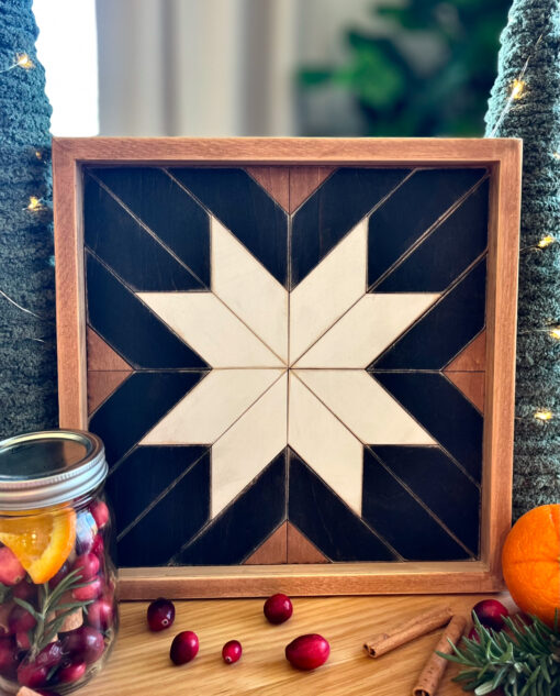 Winter Wooden Barn Quilt - Monday, February 24th