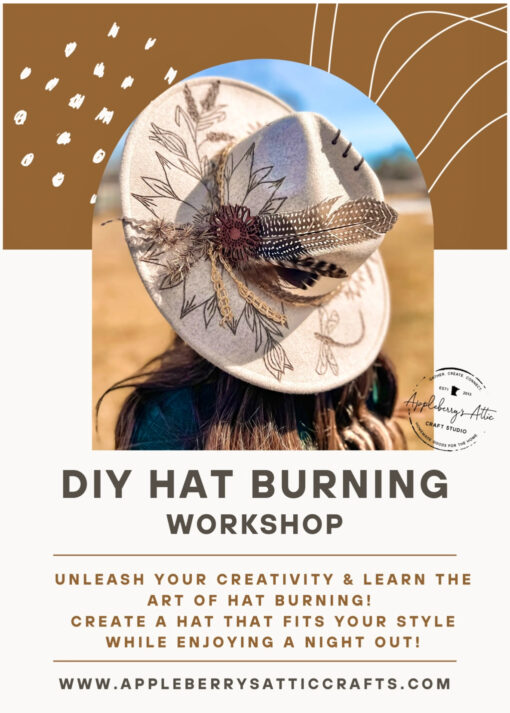 DIY Hat Burning Workshop - April 4th